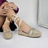 Claros Calzature Claros - Chihiro - Espadrillas Donna Con Accessorio Strass | Scarpe Basse